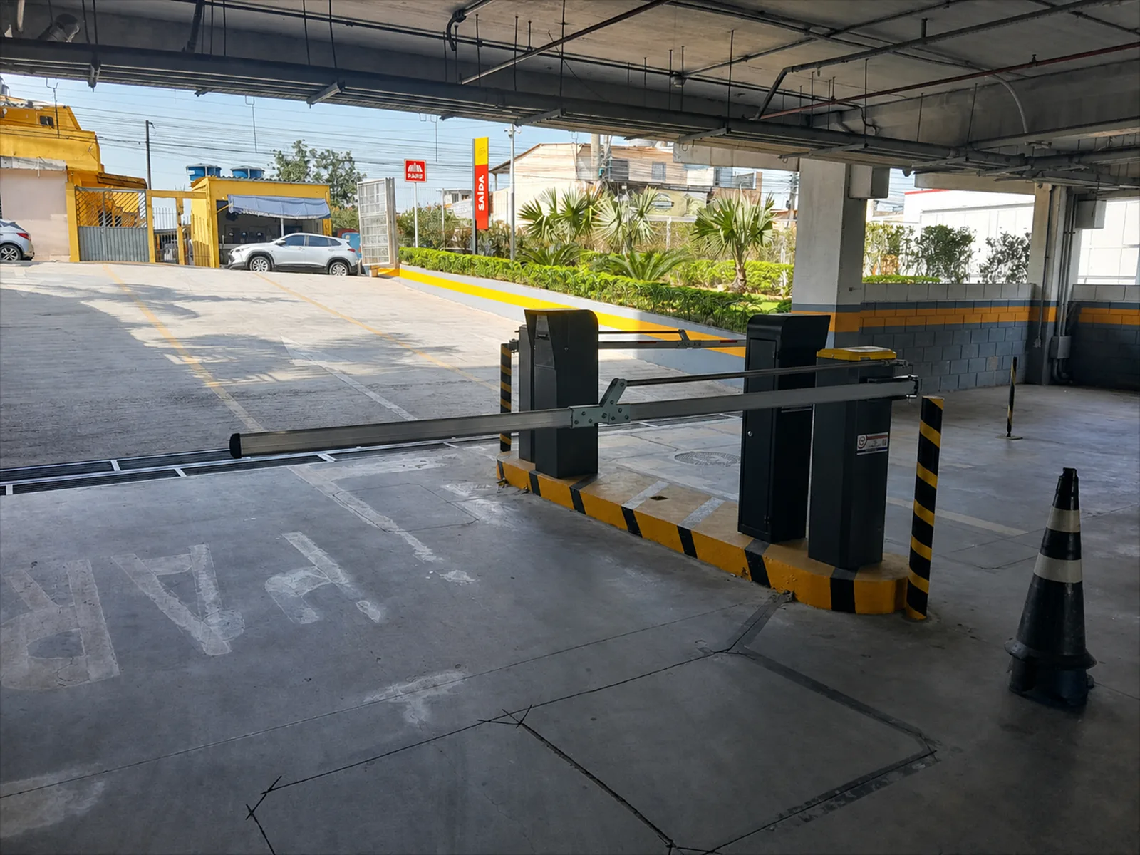 Operação de estacionamento gerida pelo SysParking