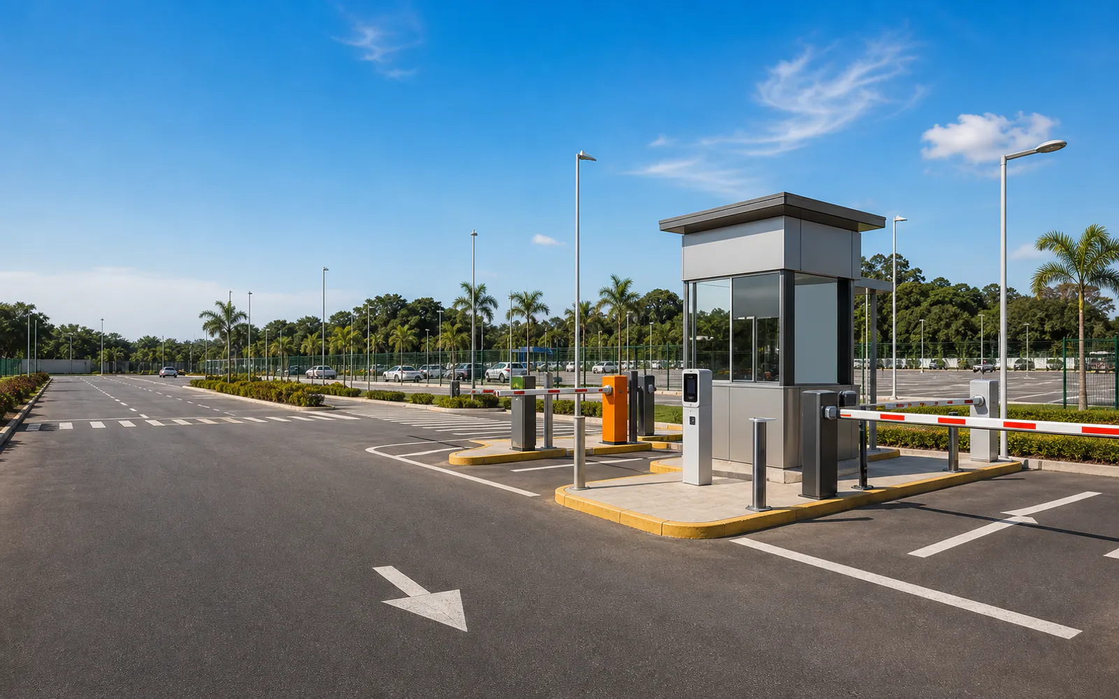 Automação integrada para rede de estacionamentos