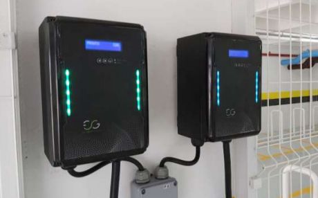 Carregador portátil para carros elétricos